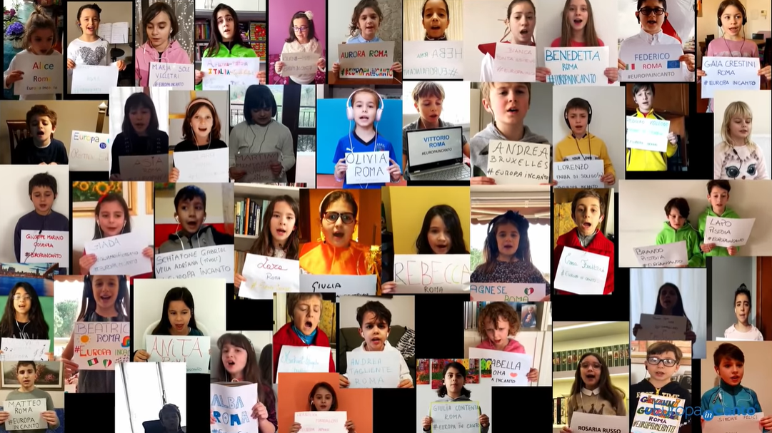 coro 700 bambini Nessun dorma